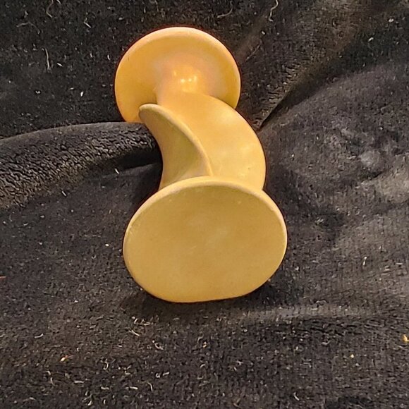 Vintage Soapstone Twisted Candlestick - Picture 4 of 6